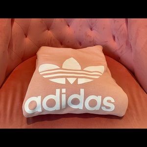 Pink hoodie sweatshirt